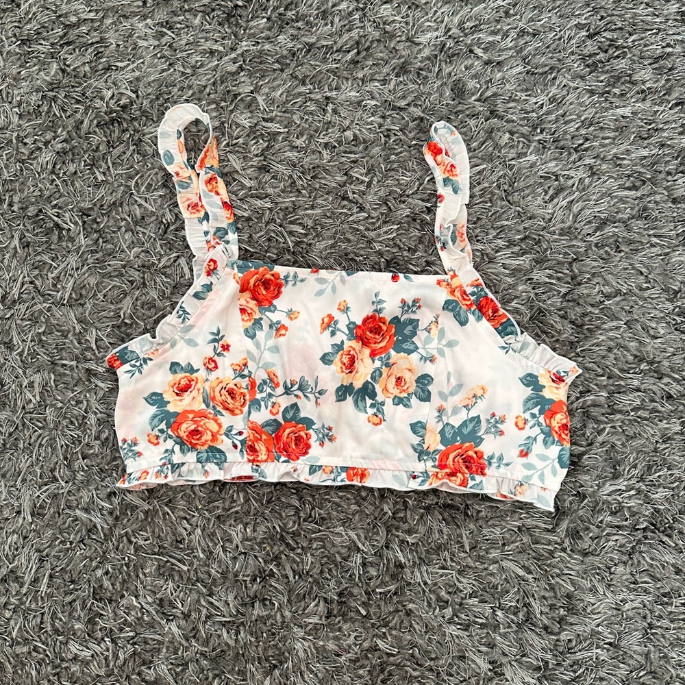 Forever 21 - Floral Crop Top